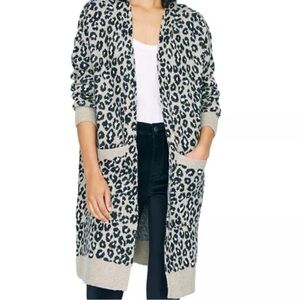 Sanctuary Animal Print Cardigan